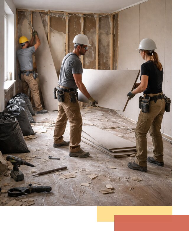 Демонтаж стеновых панелей в Тюмени быстро и аккуратно