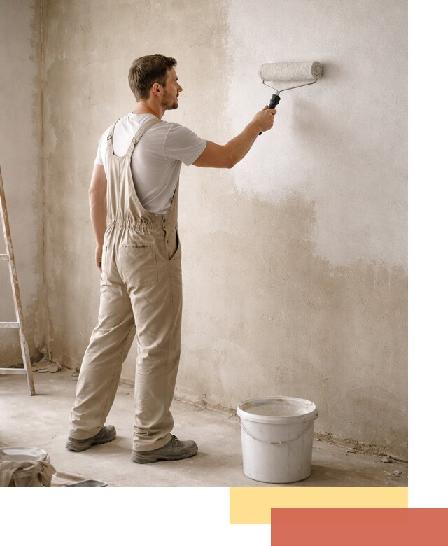 Грунтовка стен под отделку в Тюмени профессиональным раствором