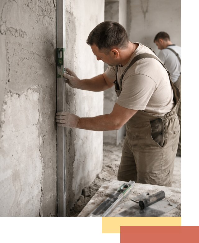 Установка штукатурных маяков в Тюмени с гарантией качества