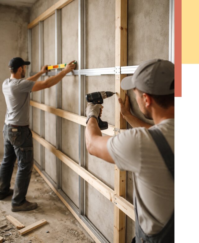 Устройство обрешетки под панели в Тюмени от 2143 руб. — монтаж под ключ | ОТДЕЛОЧНИК-Тюм