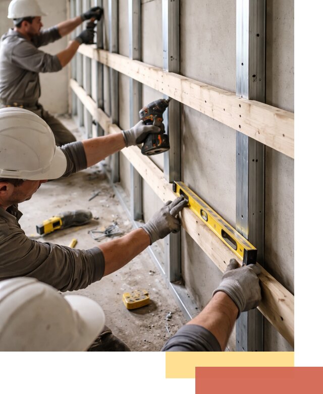 Устройство обрешетки под панели в Тюмени