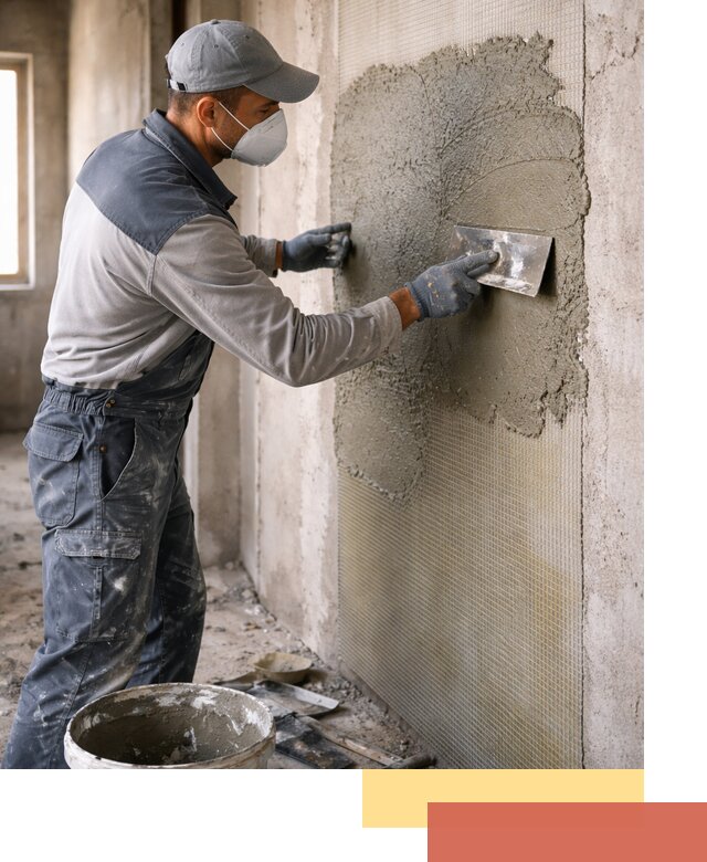 Штукатурка стен по сетке в Тюмени под ключ качественно и быстро