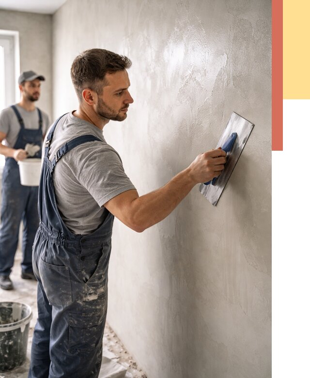 Глянцевание штукатурки стен в Тюмени от 7655 руб. — услуги и затирка | ОТДЕЛОЧНИК-Тюм