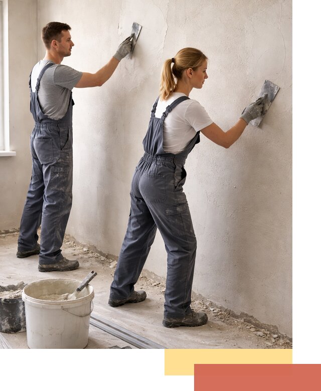 Штукатурка стен под обои в Тюмени профессионально и быстро