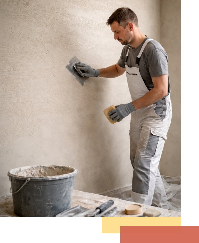 Декоративная штукатурка травертин в Тюмени для стен и потолков