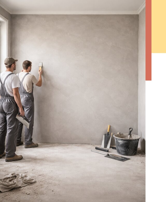 Микробетон на стены в Тюмени от 1276 руб. — нанесение и отделка | ОТДЕЛОЧНИК-Тюм