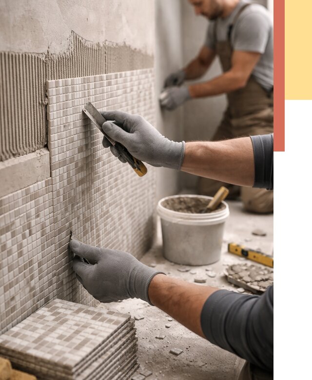 Облицовка стен мозаикой в Тюмени от 3266 руб/м2 — укладка мозаики на стены | ОТДЕЛОЧНИК-Тюм