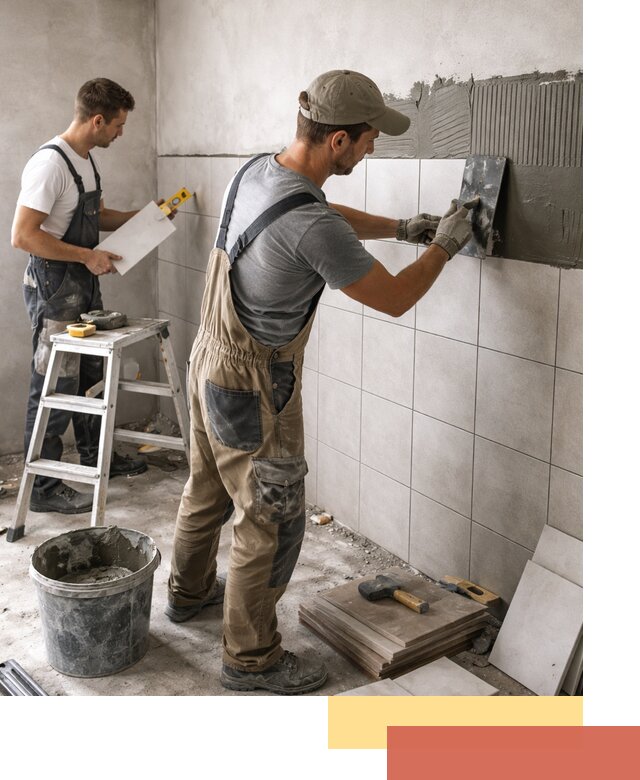 Укладка плитки на стены в Тюмени профессионально и надежно