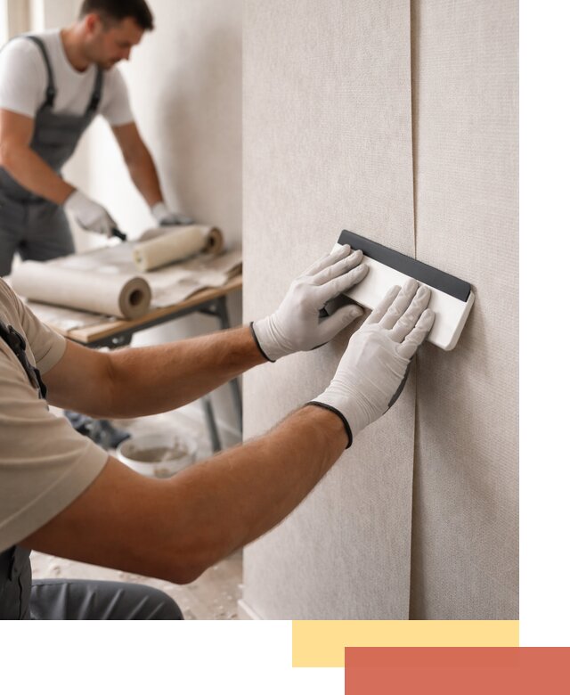 Поклейка обоев под покраску в Тюмени профессионально и быстро