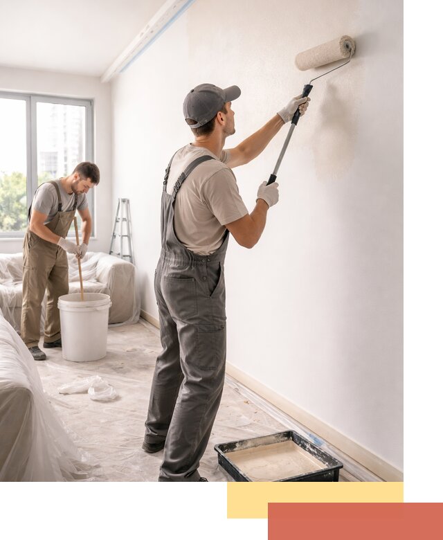 Покраска стен в офисе в Тюмени — быстрый и качественный ремонт