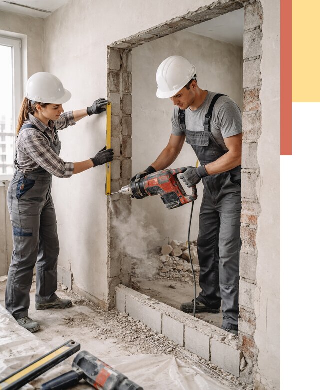 Создание проемов в стенах в Тюмени от 6635 руб. — алмазная резка и расширение | ОТДЕЛОЧНИК-Тюм