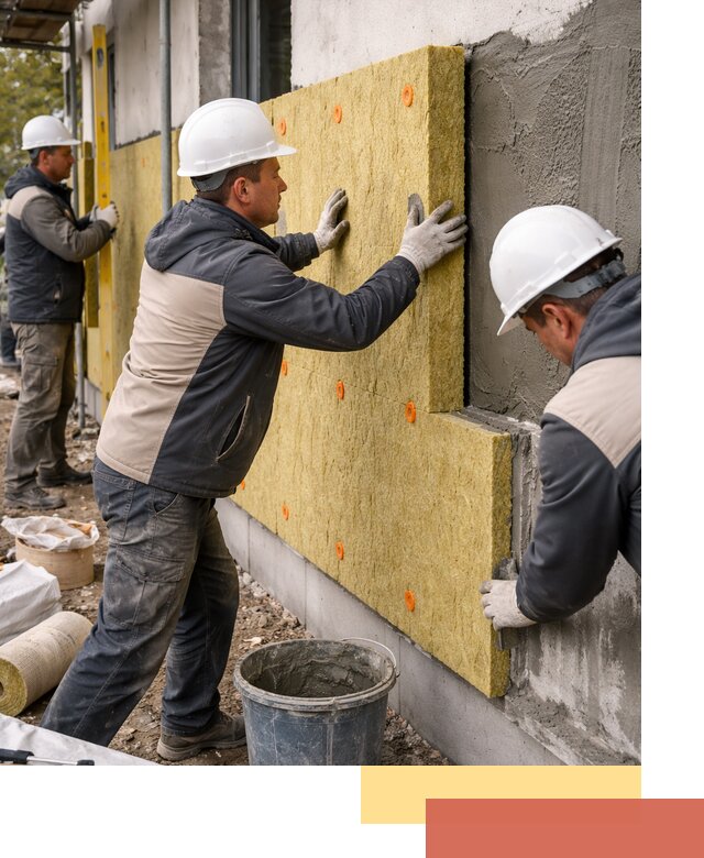 Утепление стен минватой в Тюмени — тепло и звукоизоляция