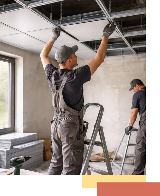 Монтаж кассетного потолка в Тюмени качественно и быстро