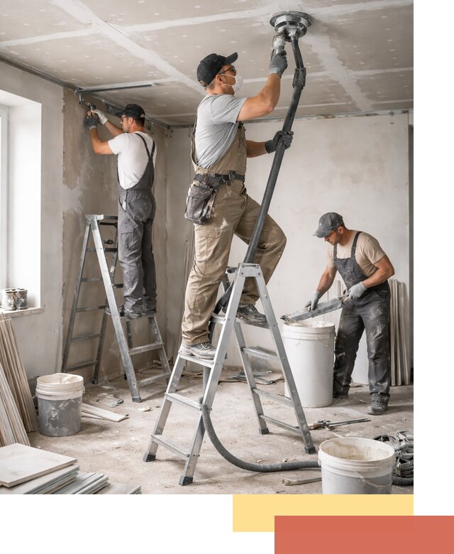 Ремонт потолка из гипсокартона в Тюмени: быстрый и качественный монтаж