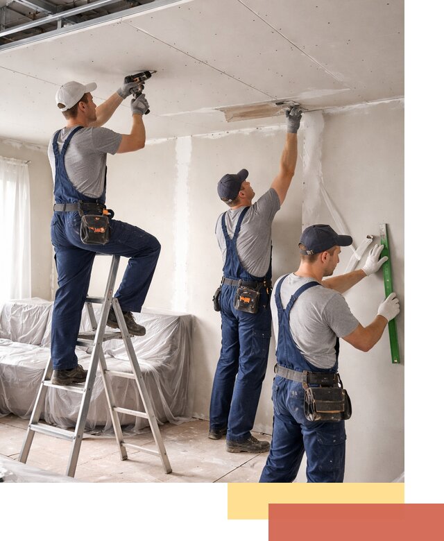 Профессиональная отделка потолка в Тюмени быстро и качественно