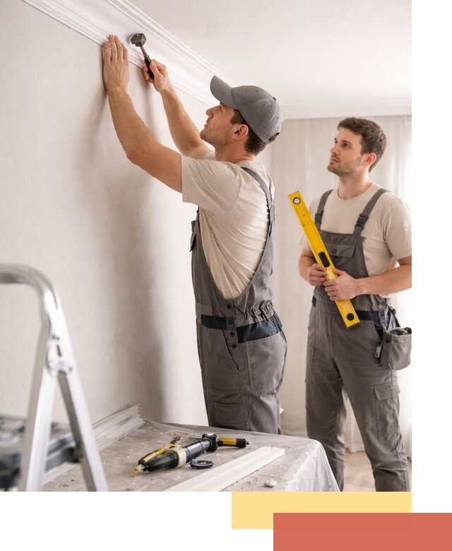 Монтаж потолочного плинтуса в Тюмени качественно и быстро